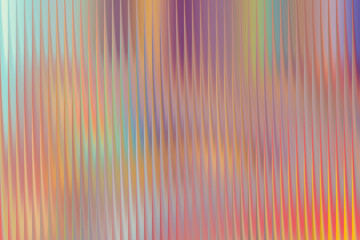 Abstract background with iridescent wavy lines and warm pastel colors