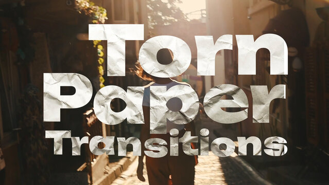 Torn Paper Transitions