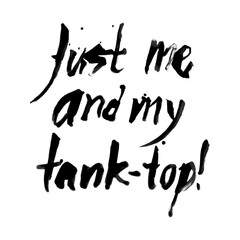 Handwritten Brush Typography 