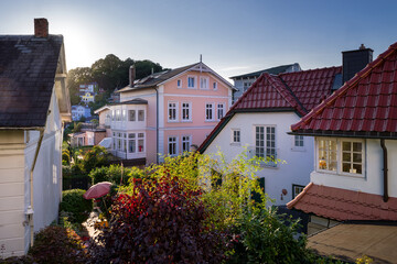 Abendsonne im Treppenviertel Blankenese