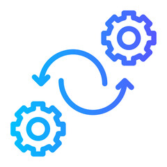 continuous process icon