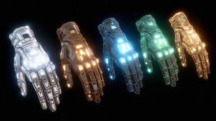 Robotic Hand Closeup.