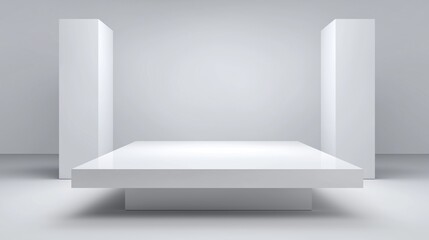 Fototapeta premium Modern Minimalist Display for Product Showcase