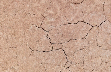The ground has cracks in the top view for the background