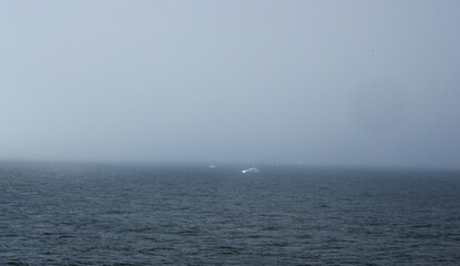 Iceberg floating in the Southern Ocean