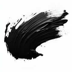 ink splashes on white background