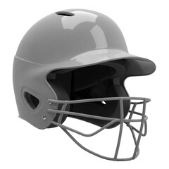 Fototapeta premium Baseball helmet designed for safety while playing the sport.
