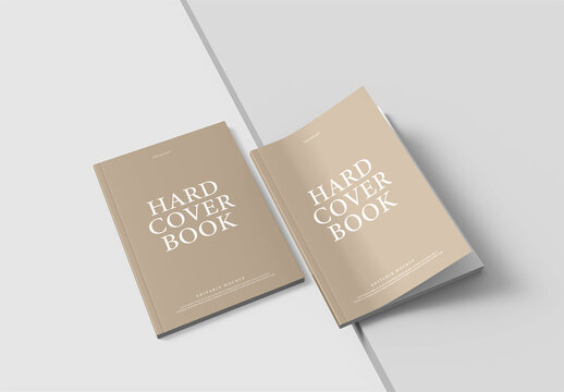 Hardcover Book Mockup PSD