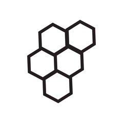 Honeycomb outline