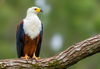 Fototapeta premium African Fish Eagle On A Branch