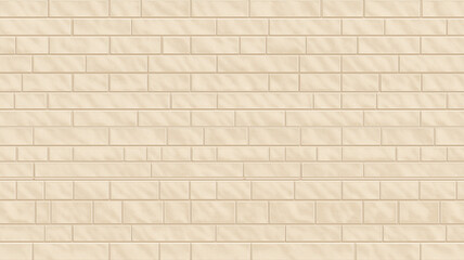 Seamless pastel cream beige brick wall background with subtle texture and warm neutral tone, calming mood