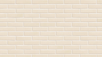 Seamless pastel cream beige brick wall background soft textured brick pattern modern interior backdrop cozy neutral decor