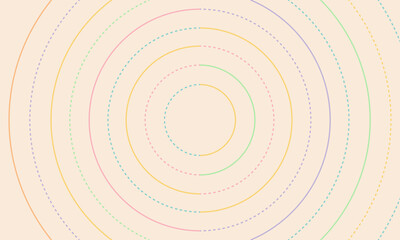 
Simple abstract background with circles and dots