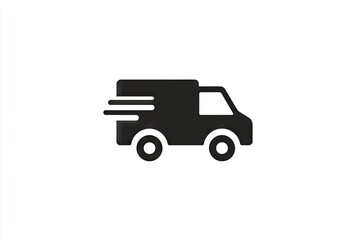Simple illustration of a delivery van.