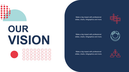 Work Process Presentation with Percentage Indicators