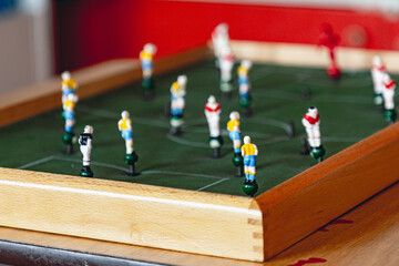 Historisches Tischfussballspiel, Spielfeld