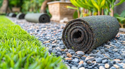 Step by step guide to installing rolled sod for a lush and green garden landscape