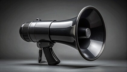 megaphone on white background