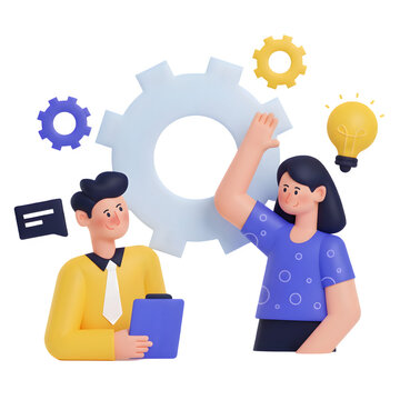 Management  illustration PNG File