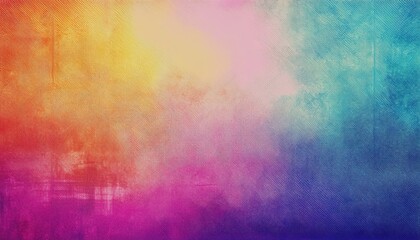 Fototapeta premium vibrant abstract gradient texture blending warm reds oranges yellows with cool blues pinks and purples ideal for backgrounds banners and digital art
