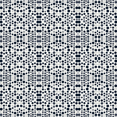 Seamless Polka Dot Pattern Background with Bold Dots for Fabric, Textile and Wallpaper Design
