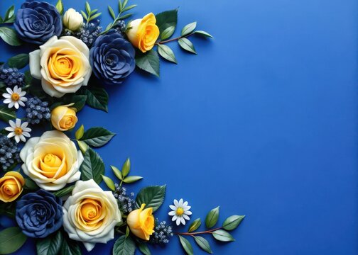 Elegant black and white floral pattern featuring roses and leaves in a classic and timeless design