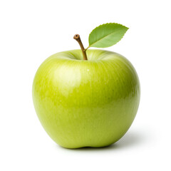 Fresh Green Apple Isolated on White