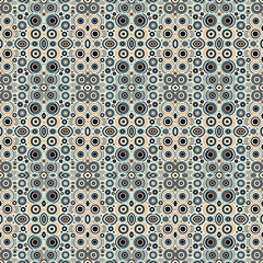 Seamless Polka Dot Pattern Background with Bold Dots for Fabric, Textile and Wallpaper Design