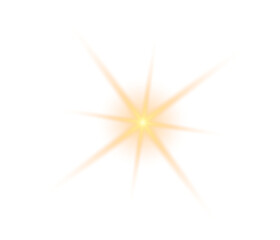 Png gold Warm Light Shinig Star Overlay. Yellow Sparkle