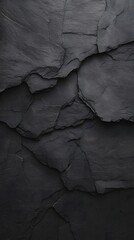 Fototapeta premium Dramatic Dark Slate Stone Texture and Patterns Create a Visually Striking Backdrop with Rugged and Elegant Natural Rock Formations