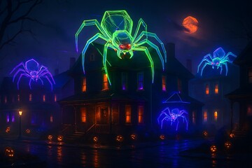 Holographic Spiders Street