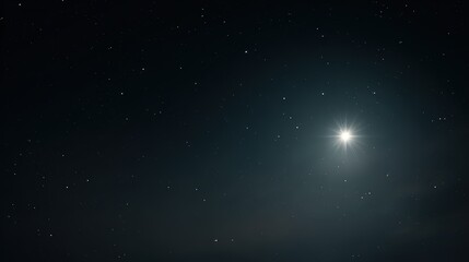 Fototapeta premium Distant star with erratic flickers, a cosmic enigma defying known patterns