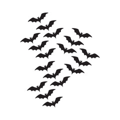 Halloween Bats | Bats Flying Design