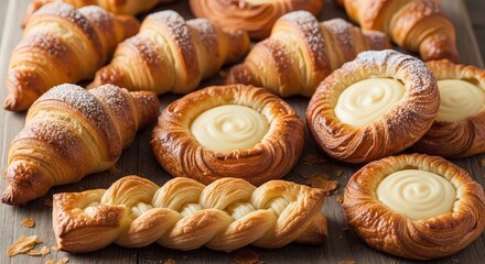 Assortment of pastry delights