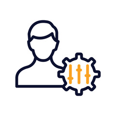 Customization  Outline bold Vector Icon which can be easily modified or Edited 
