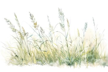 Grass vegetation agropyron outdoors.