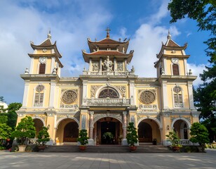 Obraz premium Historic church facade