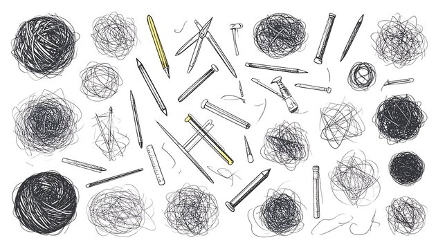 Sketchy tools and tangled mess