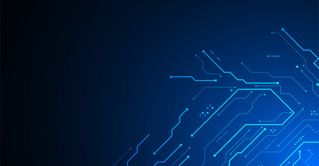 vector futuristic circuit board , Electronic motherboard , Communication and engineering concept , Hi-tech digital technology concept