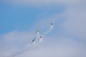 Air Show Prop Planes