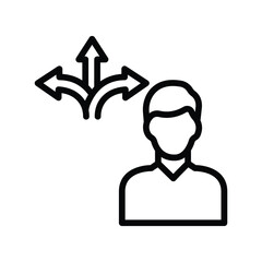 Flexibility  line icon , vector, pixel perfect, illustrator fileProject 
