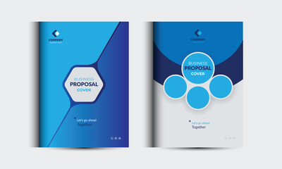 Corporate Business Proposal  Cover Design Template