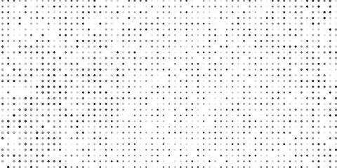 Abstract dotted halftone gradient texture. Vanishing polka dot background art modern design