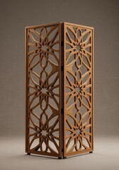 Intricate Wood Lattice