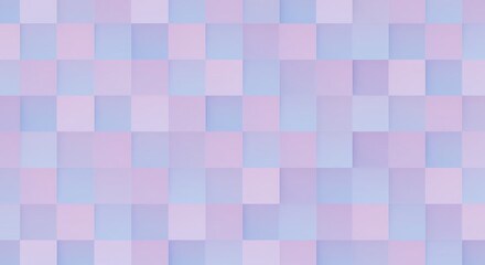 Pastel Cube Abstract Background Soft Pink and Blue Gradient