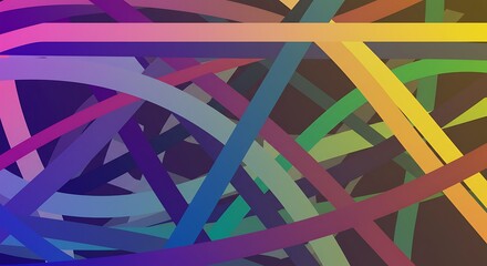 A smooth color transition from deep violet to soft blue, bisected by a luminous horizontal line, creating a futuristic horizon.