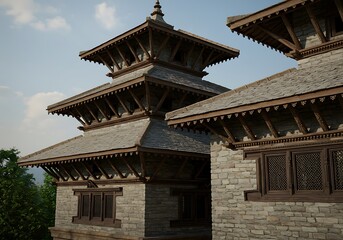 Stone Pagoda Serenity