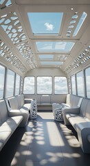 Sunlit Vessel Interior