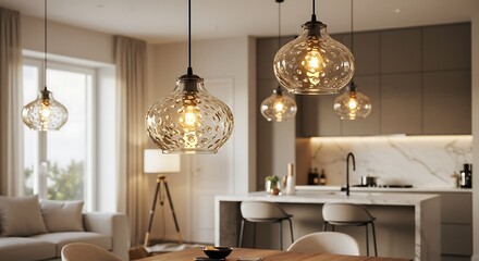 Amber Glow: Modern Pendant Lights