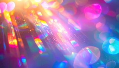 Light Leaks Film Grain Texture Glowing Background